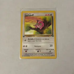 Pokemon Jigglypuff 54/64 Jungle 1st Edition (Spanish). Pk000604 - Image 1