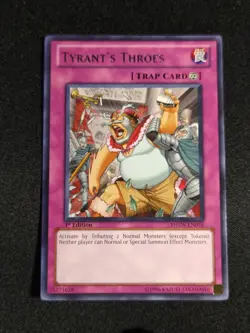 Yu-Gi-Oh! Tyrant's Throes PHSW-EN076 1st Edition Rare NM - Image 1