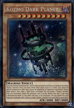 Kozmo Dark Planet EU Unl Ed Secret Rare SHVI-EN085 Yu-Gi-Oh! - Image 1