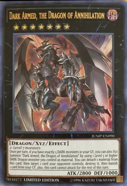 Yugioh! LP Dark Armed, The Dragon of Annihilation - JUMP-EN090 - Ultra Rare - Li - Image 1