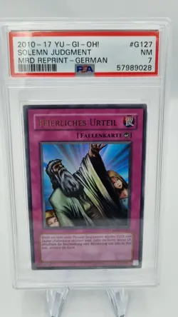 Yugioh Feierliches Urteil / Solem Judgement Ultra rare PSA Grading 7 Near MINT - Image 1