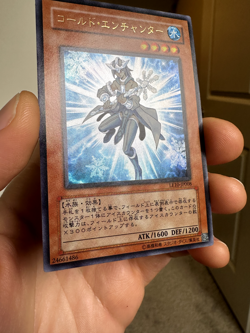 LE10-JP008 - Yugioh - Japanese - Cold Enchanter - Ultra - Image 2