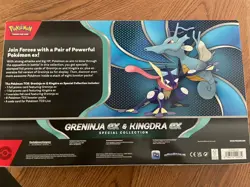 Pokemon Trading Card Game Greninja ex and Kingdra ex Special Collection Box - Image 2