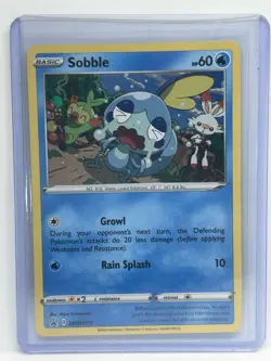 Pokemon Promo SOBBLE SWSH073 Holo NM/MINT Card Cute - Image 1