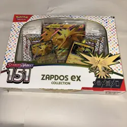 Pokemon Trading Card Game Scarlet & Violet 151 Zapdos Ex Collection Box 2023 - Image 1