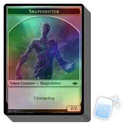10 pcs FOIL SHAPESHIFTER TOKEN (1/21) Modern Horizons Magic MTG MINT CARD - Image 1