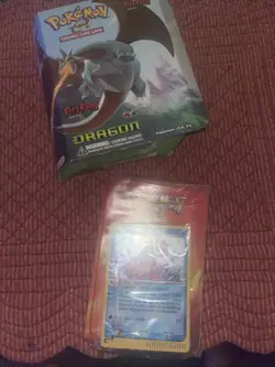 Pokemon Trading Card Game Fire Fang Theme Deck Ex Dragon Open Box Sealed Deck - Image 3
