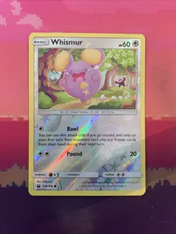 Pokemon Card Whismur Celestial Storm Reverse Holo 116/168 Near Mint - Image 1
