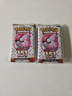 pokemon scarlet and violet 151 8 Packs Cards - Image 2