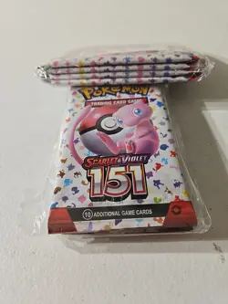 pokemon scarlet and violet 151 8 Packs Cards - Image 3