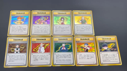 (LP) Gym leader 8 types & Team Rocket’s set old back swirl Card #2506040016 - Image 2