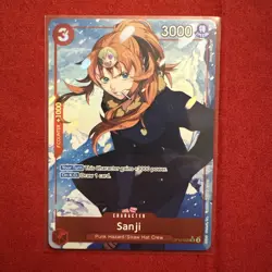 2025 One Piece Card Game: Royal Blood OP10 SR English Sanji (Alt Art) #OP10-005 - Image 1