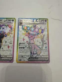 Umbreon & Espeon ex Prismatic Evolutions Premium Collection 175/176 PROMO CARDS - Image 3