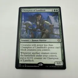 Champion of Lambholt NM Starter Commander Decks MTG Magic the Gathering - Image 1