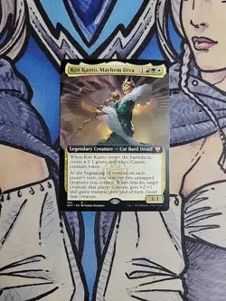 1x Kitt Kanto, Mayhem Diva Extended Art - NM/M NCC MTG Magic - Image 1