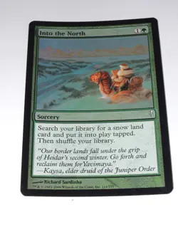 MtG - FOIL - Into the North - Coldsnap - (CSP) - NM - Image 1