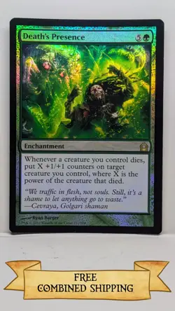Death's Presence Return to Ravnica Foil - Image 1