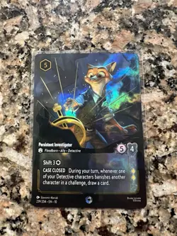 Nick Wilde - Persistent Investigator (Enchanted) - 239/204 / English / Near Min - Image 1