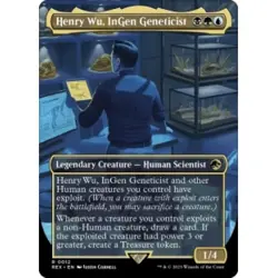 HENRY WU, INGEN GENETICIST (BORDERLESS) Universes Beyond: Jurassic World Collect - Image 1