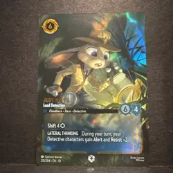 Lorcana Judy Hopps - Lead Detective (Enchanted) - 235/204 / English / Near Mint - Image 2