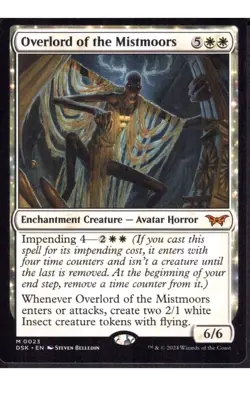 1x MTG Overlord of the Mistmoors - Duskmourn Mythic! NM Mint! Ships Fast! - Image 1
