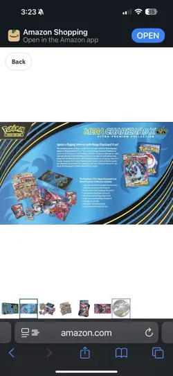 Pokemon Mega Charizard X ex Ultra-Premium Collection Box UPC Sealed - Image 2