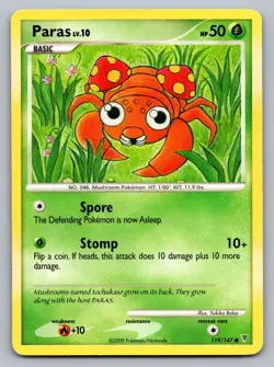 Pokemon TCG Supreme Victors Paras 119 - Image 1