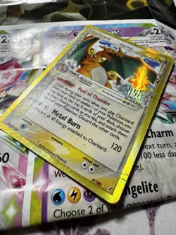 Charizard Delta Species 4/100 Crystal Guardians Holo Stamped Pokemon TCG HP - Image 2