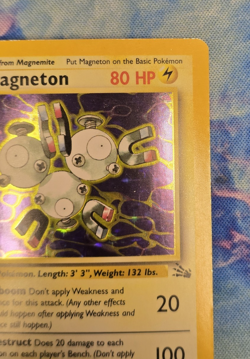 Magneton 11/62 Fossil Holo LP - WOTC English Pokemon TCG - Image 5