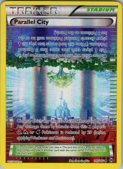 Parallel City 145/162 Uncommon - Pokemon XY: BREAKthrough - Reverse Holo (MN) - Image 1