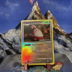 Happiny [Diamond & Pearl] - 052/123 Pokemon Burger King Reverse Holo LP - Image 1