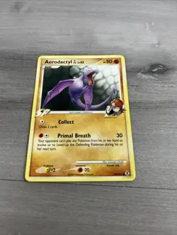 Pokemon Rising Rivals 55/111 Aerodactyl GL LV.62 - Image 1