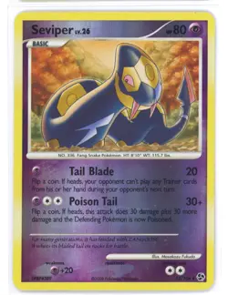 Pokemon Seviper Reverse Holo 52/106 GE Great Encounters NM 0321#85 - Image 1