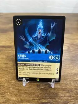 Hades Infernal Schemer Fabled 151/204 Legendary (x4) Disney Lorcana Cards - Image 3