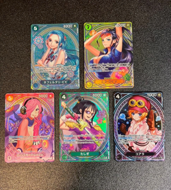 EB03 Vivi Nico Reiju Tashigi Koala 5 SET ONE PIECE Card Heroines Edition - Image 1