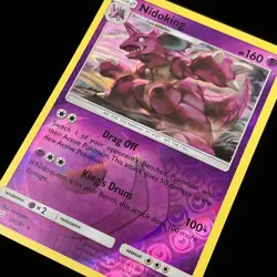 Pokemon TCG Nidoking 59/181 Reverse Holo Team Up Near Mint NM Card - Image 4