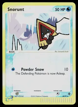 Pokemon Card - Snorunt Dragon 44/97 Uncommon Reverse Holo - Image 1