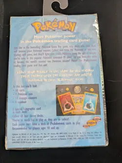 1999 Pokemon TCG Blackout Theme Deck Wizards of the Coast Trading Cards Sealed - Image 2