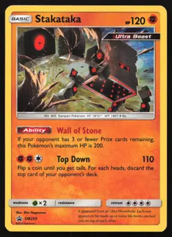 Stakataka - SM209 - Holo - SM Black Star Promos - Pokemon Card - Image 1