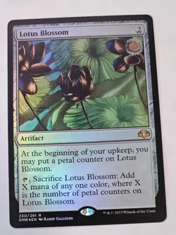 MTG - Lotus Blossom FOIL - Dominaria Remastered - Image 1