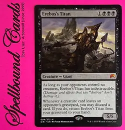 MTG EN x1 Erebos's Titan (#094/272) Magic Origins (ORI) NM [244171] - Image 1
