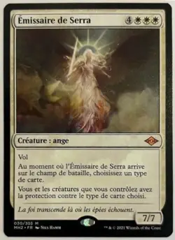 mtg magic Serra's Emissary FRENCH vf fr Emissaire de Serra modern horizons 2 - Image 1