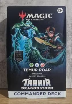 Magic The Gathering - Tarkir Dragonstorm - Temur Roar Commander Deck - Image 1