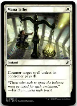 MTG Mana Tithe C Time Spiral: Remastered 26 LP - Image 1