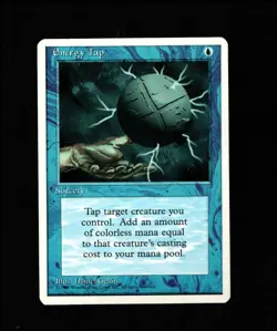 MTG Energy Tap SP/NM- 4th Magic the Gathering ~ Free Shipping ~ - Image 1