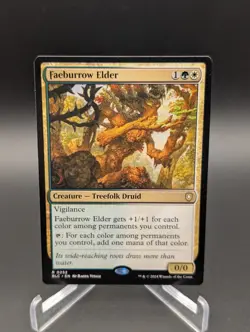 Faeburrow Elder Commander: Bloomburrow Regular - Image 1