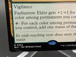 Faeburrow Elder Commander: Bloomburrow Regular - Image 2