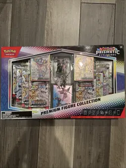 Pokemon x1 PRISMATIC EVOLUTIONS Premium Figure Collection Factory Sealed New - Image 1