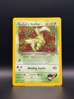 2000 Pokemon Gym Heroes Rocket’s Scyther Holo LP - Image 1