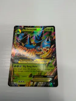 2014 Pokemon XY Furious Fists M Heracross EX #5/111 TCG - Image 3